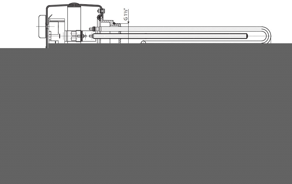 ТЕН електричний Drazice TJ 2,0