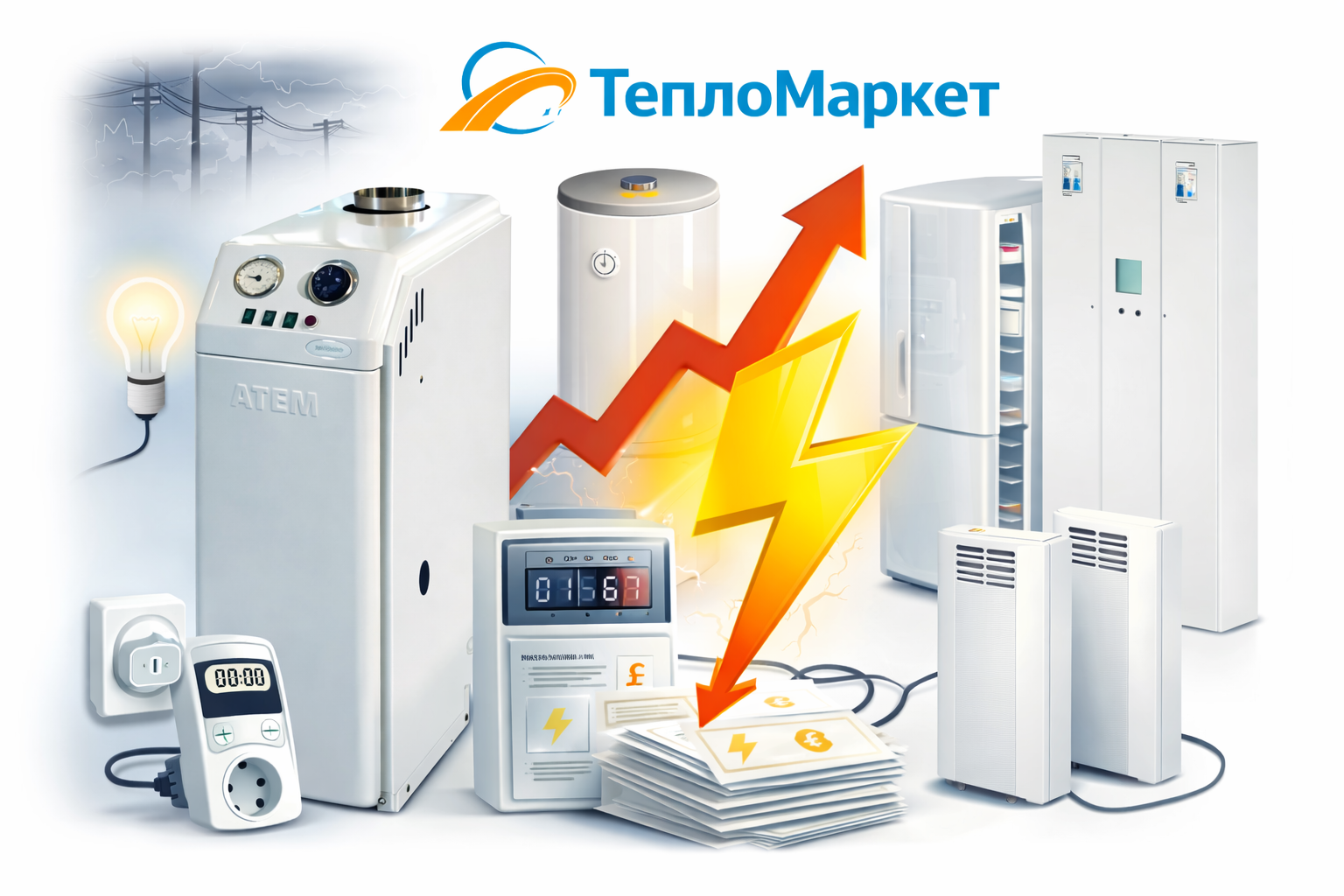 расход электроэнергии при отключения